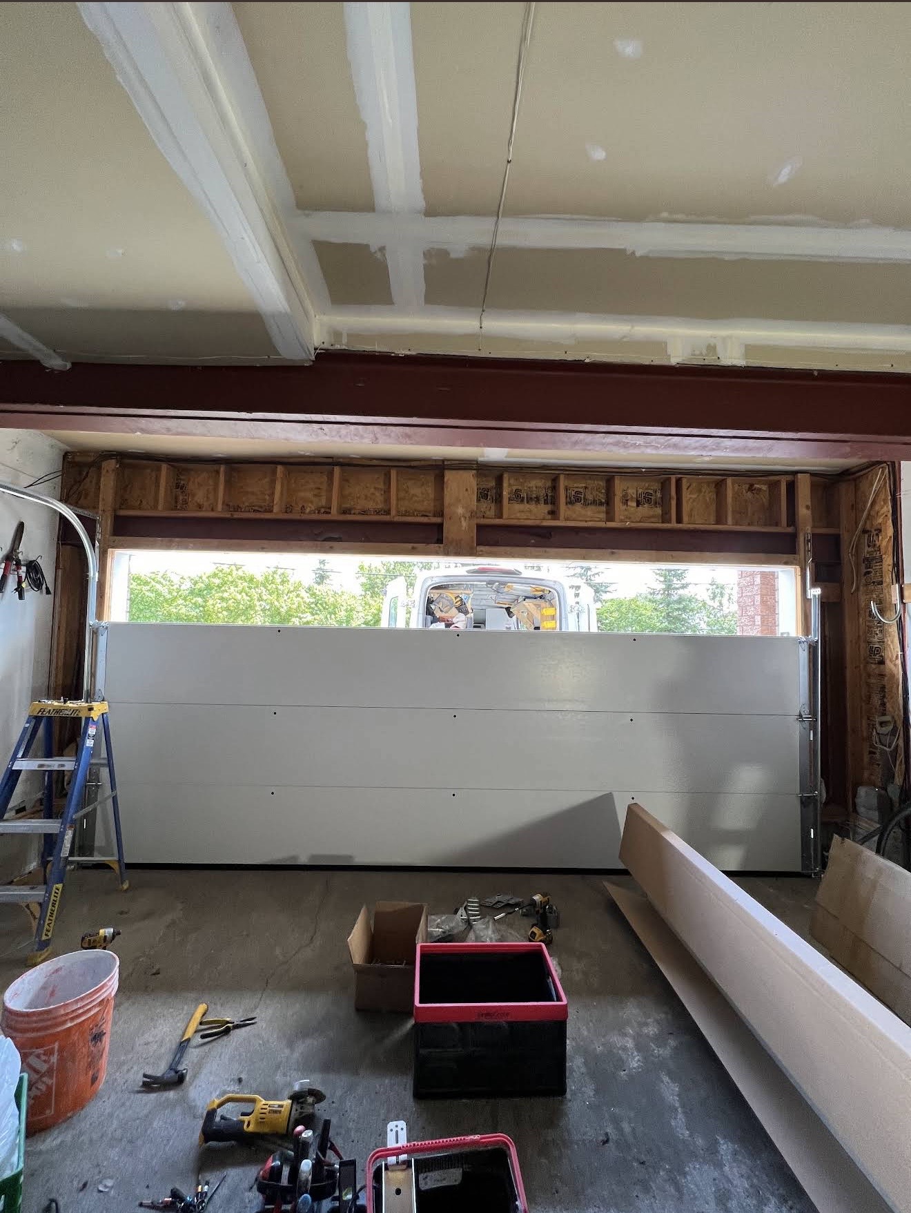 KY Ottawa garage door project 4